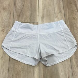 Lululemon 🍋 Speed up lines shorts 2.5”